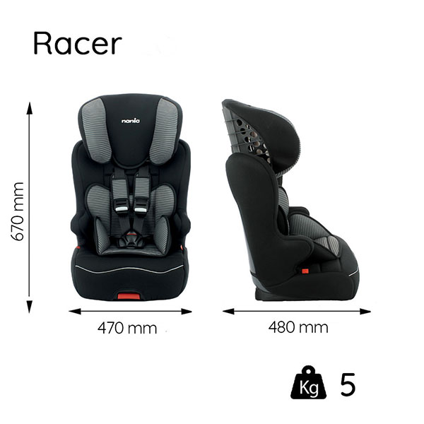 SIEGE ENFANT RACE SPORT GROUP 1-2-3