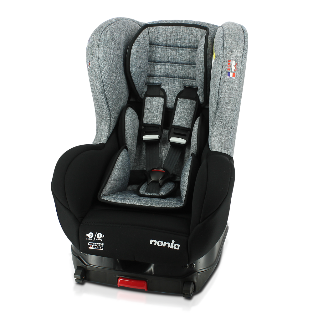 Siège auto isofix COSMO groupe 0/1 (0-18kg) avec protection latérale -  inclinable - fabriqué en France - Spiderman