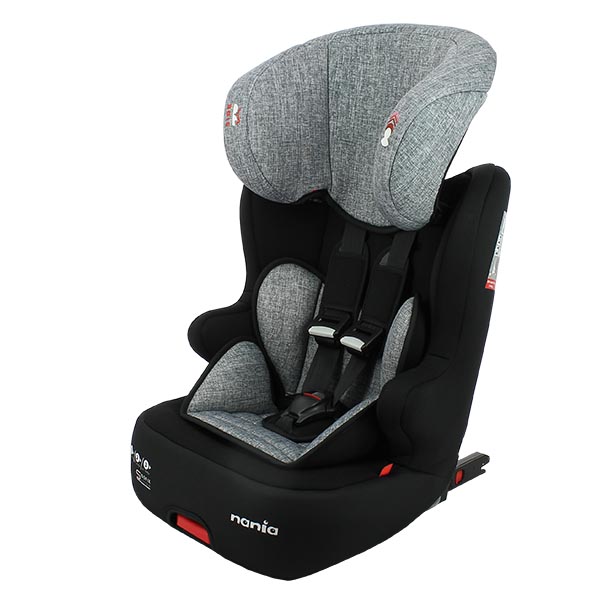 Silla De Coche Para Bebe Isofix Racer Grupo 1/2/3 (9-36kg) Avec