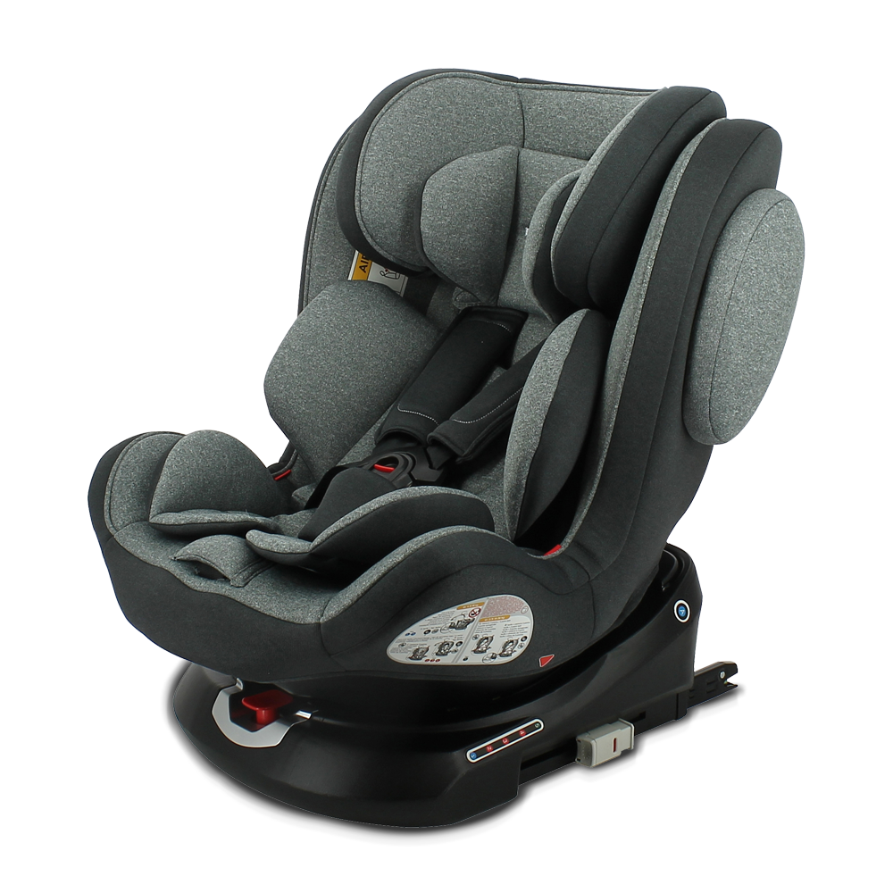 SIÈGE AUTO PIVOTANT ISOFIX GROUPE 0/1/2/3 ROUGE – MON BEBE