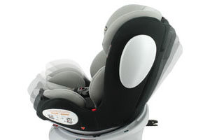 Siège auto isofix SEATY 360° groupe 0+/1/2/3 (0-36kg) 